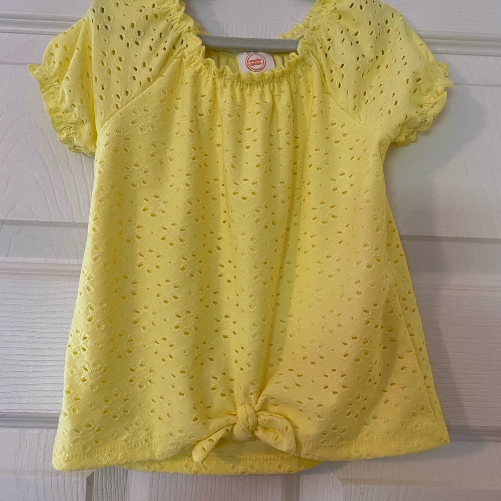 Wonder nation tie front blouse